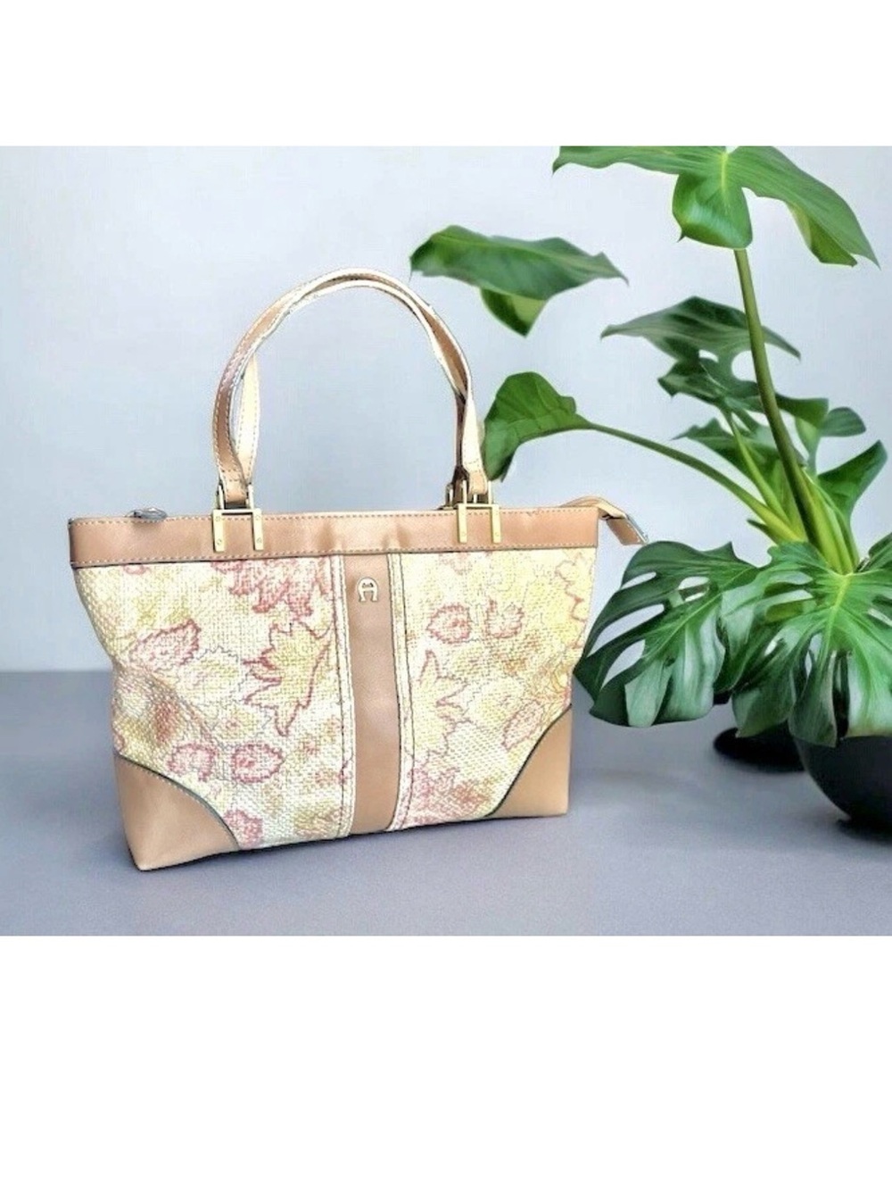 Vintage Etienne Aigner Purse Handbag 100% Paper-Woven Sturdy & Eco-Friendly